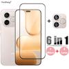 6in1 Vollschutzglas für Honor 600 Lite Gehärtetes Glas Honor 600 Lite Displayschutz Schutzfolie für Handy-Linse Honor 600 Lite