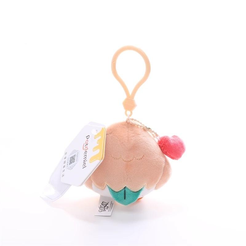 Genuine Rowlet Love Series Kawaii Plush Stuffed Toy Keychain Backpack Pendant Keyring Doll Birthday Gifts For Kid Boys