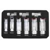 9Pcs Steel Socket Wrench Set with Offset Design for Hard To Reach Oxygen Sensors Removal 10-22mm In Vehicle Maintenance