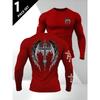 Herren Langarm-T-Shirt mit 3D-Streifendruck, bequem, atmungsaktiv und vielseitiges Herren-Oberteil