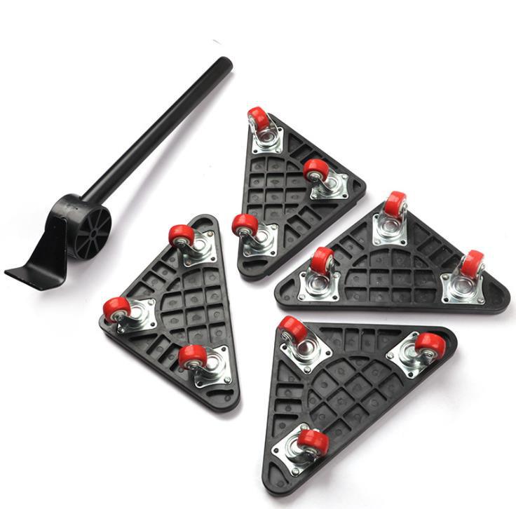 13-Piece Heavy Furniture Mover Kit with Pry Bar and Rollers