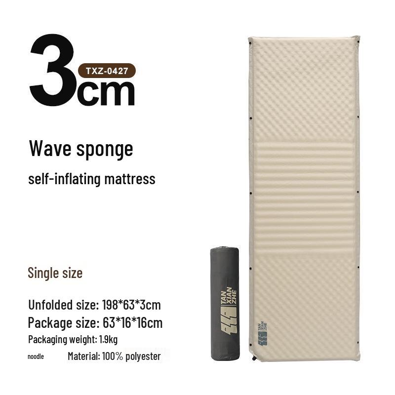 

Explorer Automatic Inflatable 5cm Pad - Moisture-Proof, Portable Outdoor Matt for Camping and Lunch Breaks