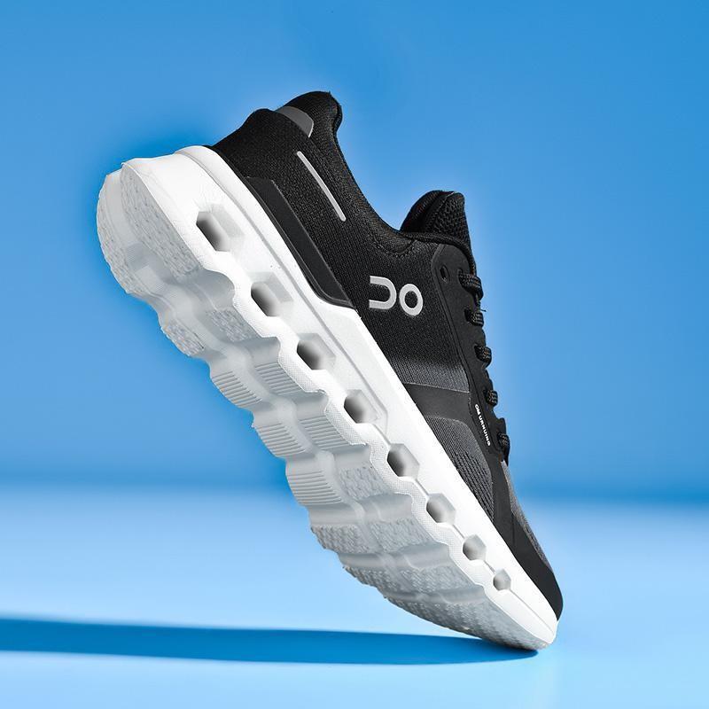 

Мужские летние дышащие кроссовки для бега оверсайз с амортизацией, сетчатые повседневные спортивные туфли 45 белый