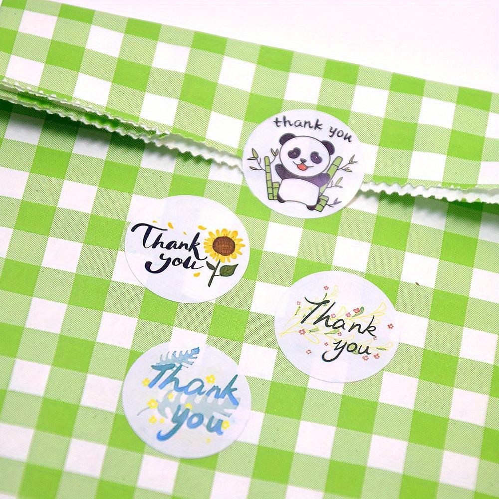 Store Thanks Label Stickers, Letter Stickers,decorative Stickers for Mother's Day, Teacher's Day,Father's Day and Other Holidays