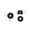 Multi-Size Suitcase Feet Pads Anti-Slip Durable Luggage Bottom Stand Replacement Parts for Daily Use