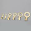 150/300pcs/set Round Terminal Block DJ431 O-type Lugs Terminals Cold-Pressed Connector Copper Tab Wiring Nose Combination Set