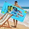 Erling Haaland Hero Beach Towel, Large Soft Quick Dry Towel for Beach Camping Swimming