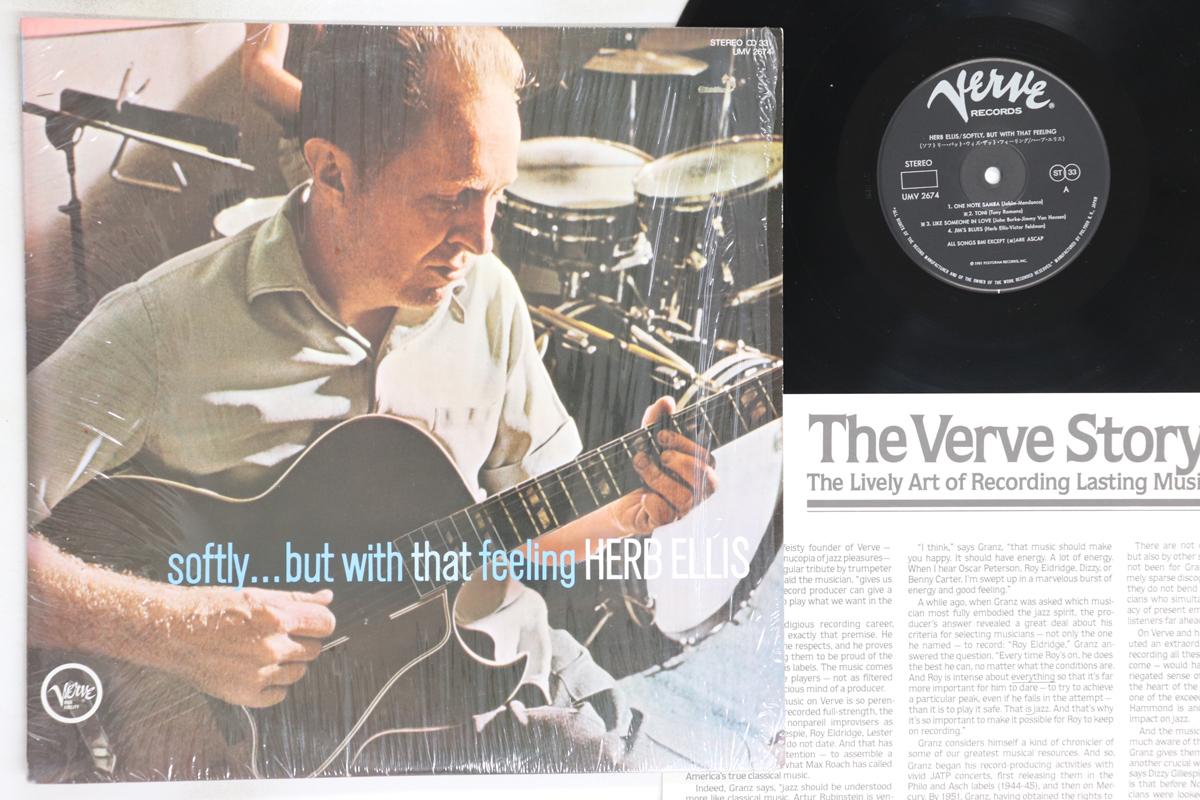 

LP Record HERB ELLIS - Softly... But With That Feeling UMV2674 VERVE 1981 Japan Jazz Used