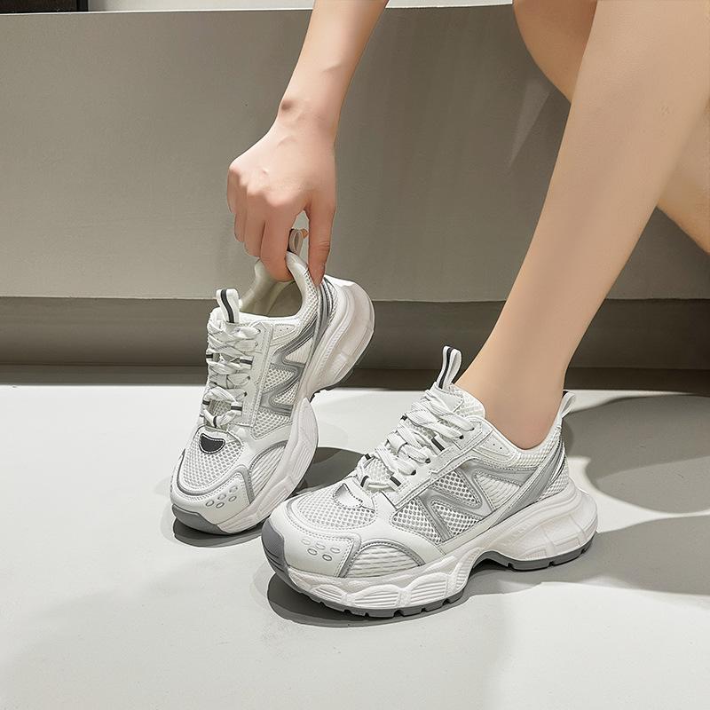 New Dad Shoes for Women's Sporty and Casual Single Shoes