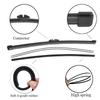 3Pcs/set Front Rear Tailgate Windshield Windscreen Wiper Blades Set For BMW 3 Series F31 Touring 2011 - 2019