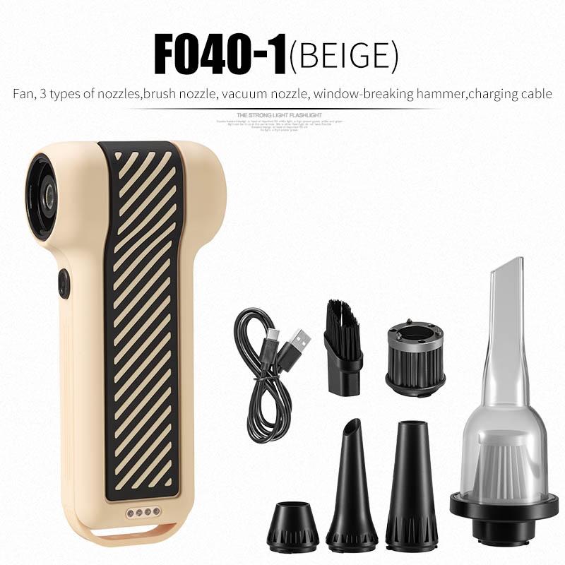 

Mini Camping Outdoor Handheld Fan Blow And Suction Integrated Turbo Fan Violent Turbo Fan Portable for Camping And Hiking