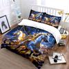 Fantasy Horse Riding Art Set Soft Comfortable Duvet Cover Bedding Set Included 1*Duvet Cover & 2*Pillowcases, Gift