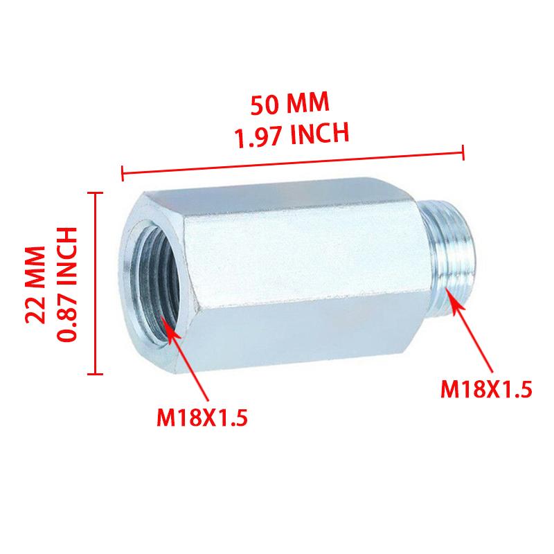 M18 X 1.5 O2 Sensor Spacer Joints Precision Engineered for Optimal Oxygen Sensor Performance and Longevity
