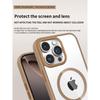 Magnetic Luxury Transparent Acrylic Armor Shockproof Case For iPhone 16 15 14 13 12 11 Pro Max For Magsafe Wireless Charge Cover
