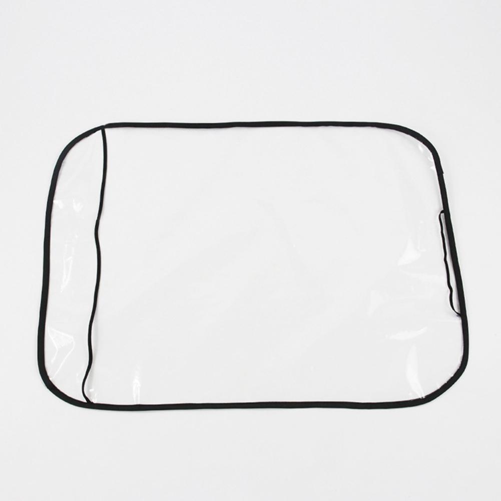 2pcs Car Seat Back Pad PE Film Anti Dirty Protector Cover Anti Child Kick Footprint Tools Car Interior Seat Mat Car