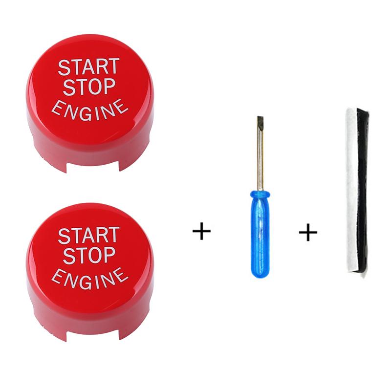 2/1pcs Car Engine START Button Cover STOP Switch for BMW F30 F20 F21 F22 F23 F31 F32 F33 F10 F11 F12 F13 F01 F02 Accessories