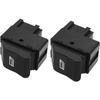 Interrupteur de lève-vitre électrique de 2 pièces avec bouton latéral simple OEM # 6X0 959 855B 6X0959855B pour VW Lupo Polo