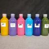DIY Lacquer Round Fan Painting Set - Includes Pigment and Absorbent Paper