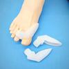 Double Hole Silicone Toe Separator - SEBS Medical Hallux Valgus Corrector for Overlapping Toe Care.