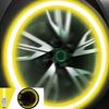 2ks Atmosférické uvítací světlo Nábojová lampa Auto Auto Kolo Moto Kolo Ventil pneumatik Dekorativní krytka ventilu Blesk Paprskové LED Neonová projekce