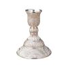 Elegant European Engraved Pattern Taper Candle Holders Antique Metal Candlestick Candelabra For Table Centerpieces