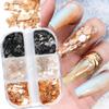 Mica Nails Glitter Flakes Nail Art Irregular Sequins Autumn Winter Japanese Nail Art Decoration
