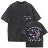 Sängerin Katy Perry Tour Album 2025 Grafik T-Shirt Herren Damen Vintage Gewaschen Übergröße T-Shirts Hip Hop Ästhetik Kleidung T-Shirt