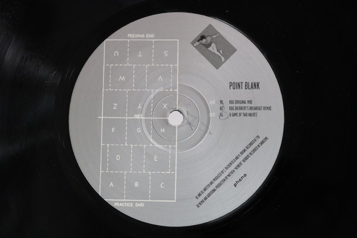 

12inch Record POINT BLANK A Game Of Two Halves Rog PHONO8 Phono 1996 US Dance Electronica Used