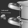 Stainless Steel Single/Double-Layer Steamer Basket Strainer Pot Steaming Grid Thickened Generic Food Steam Rack Home Cooking