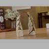 Decorațiuni interioare Mobilier ceramic Lebădă mică sufragerie cadou pentru îndrăgostiți, figurină ornament de nuntă meșteșuguri statuie o pereche de lebede