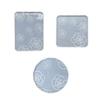 Diy Homemade Base Mold Coaster Crystal Dripping for Creative Silicone Mold Camellia Base Placemat Mold for Diy Craft