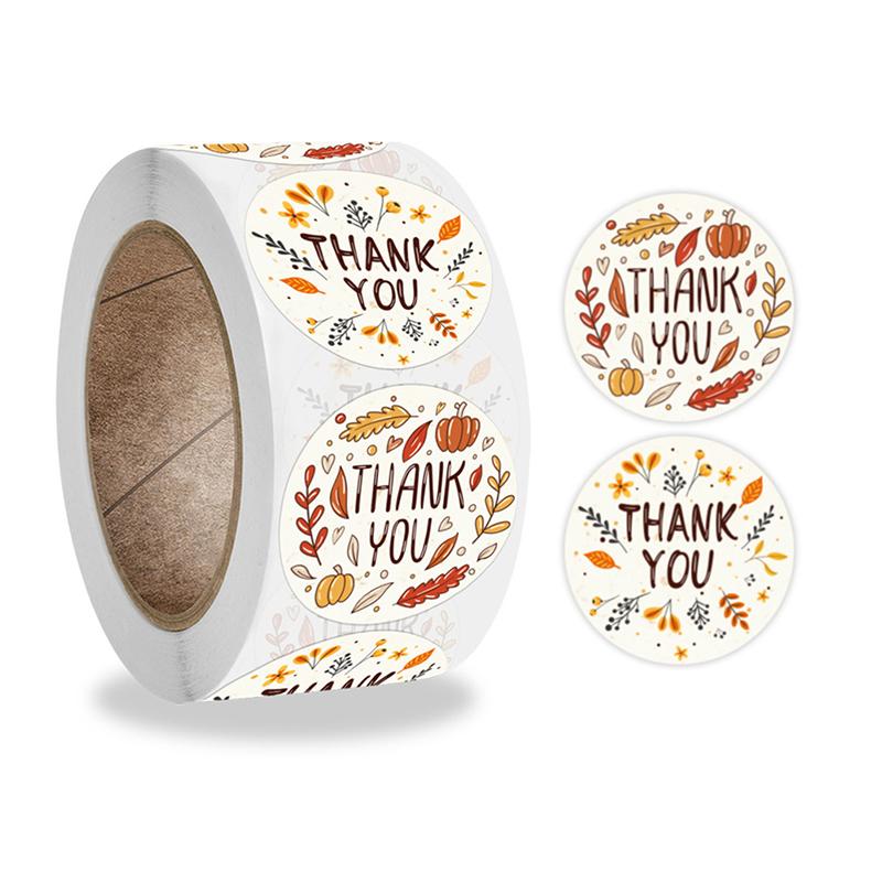 Buy 500Pcs Thank You Stickers For Seal Labels 1 Inch Gift Packaging ...