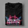 Mindless Self Indulgence 100% Baumwolle T-Shirt Für Männer Sommer Streetwear T-Shirts Rundhals Trendige Coole T-Shirts Übergroße Kleidung