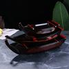 Sushi Serving Ship Plate Elegant Tableware Sashimi Serving Plate Plastic Texture Suitable for Sashimi and Appetizers