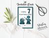 Darling Souvenir Hvit bursdagsinvitasjonskort 28 stk Fyll eller skriv inn tomme invitasjoner Utskrivbare festrekvisita 5 x 7 tommer