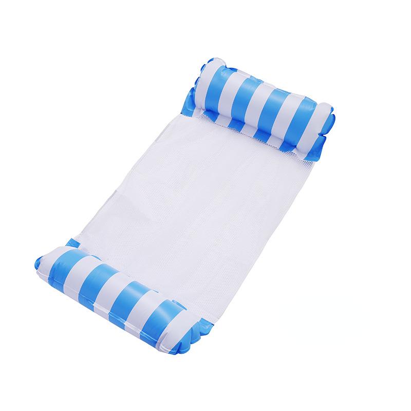 Air Mattress Pool Accessories Fun,Water Hammock,4 In 1 Inflatable Water Hammock Adults and Kids, Water Hammock Air Mattress Pool Swimming Pool Beach