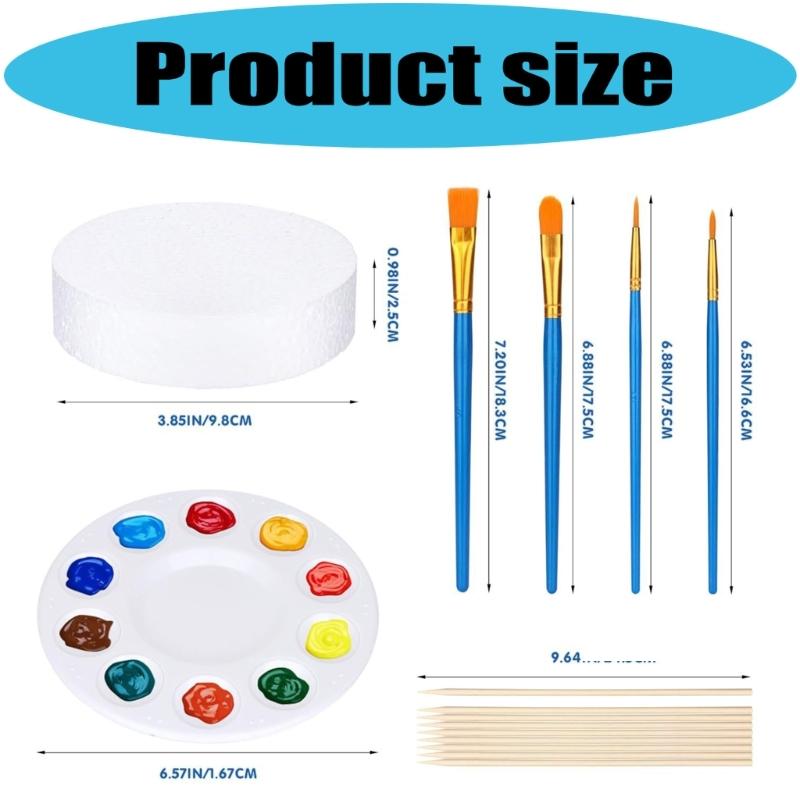 Art Painting Set Childrens Creative Expression Educational Children Toy Gift