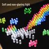 DIY Creative Mushroom Lamp Toy for Kids - Educational Pixel Panel with Luminous Beads