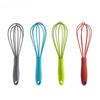 1pc 6-inch Mini Children's Silicone Egg Beater Household Manual Cream Egg Mixer Kitchen Baking Tool