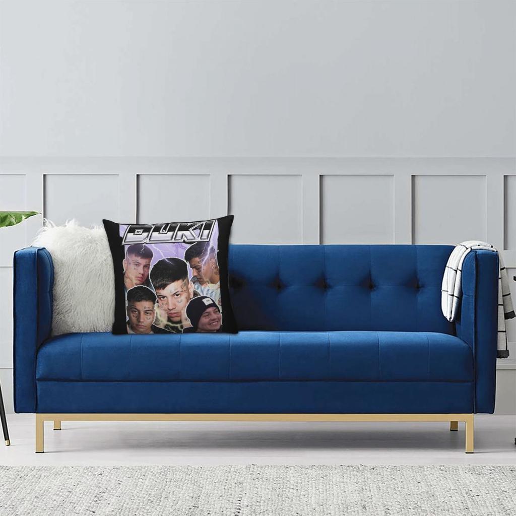 Duki Singer Rapper Pillowcase Soft Polyester Cushion Cover Decoration Pillow Case Cover Bed Square 40*40cm