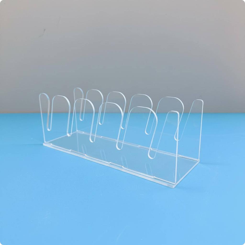 Acrylic Hat Organizer Minimalist Design Acrylic Cap Stand Baseball Cap Organizer Space-Saving Storage Item Transparent