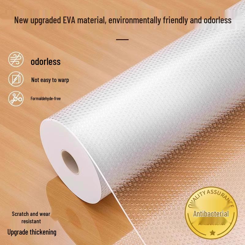 Waterproof & Moisture-Proof Drawer Liner for Cabinets: Thick Oil-Proof Mat for Kitchen, Wardrobe, and Shoe Storage