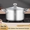 Bailiyou BLY-312 Stainless Steel Hammered Soup Pot