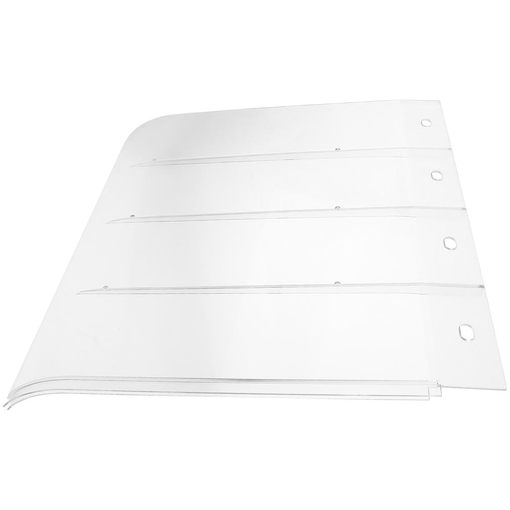 Window Awning Outdoor Waterproof Pc Material Flat Edge Design for Patio Balcony Door Rain Shelter Porch Supply Yard Canopy