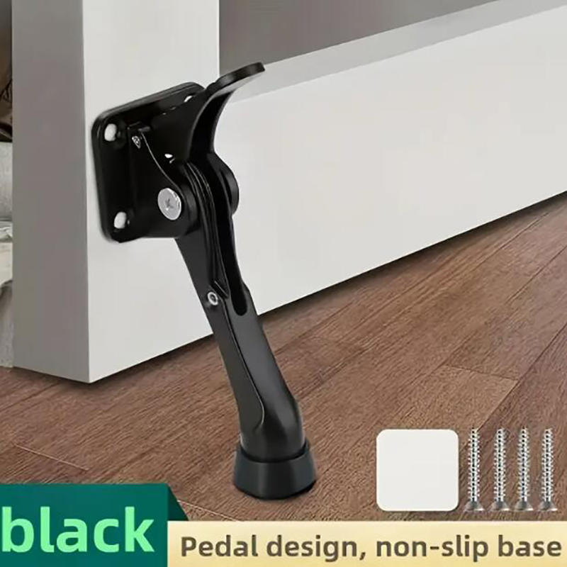 Foot-Activated Door Stop Heavy-Duty Commercial Door Holder for Shop Office and Home Use