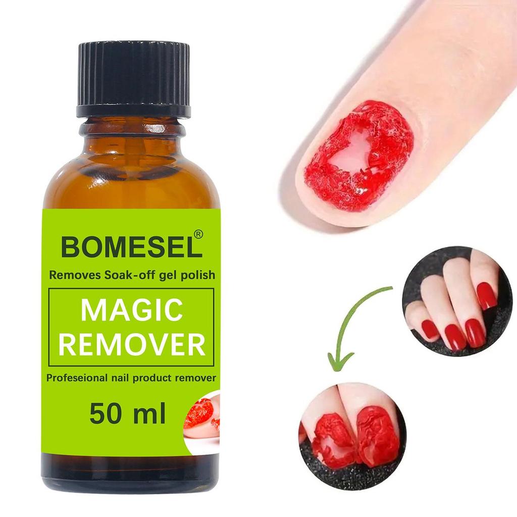 Nail-Friendly Polish Removal Gel for Light-Cured Nails - Safe & Effective, Ideal for Nail Art Removal.