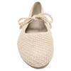 ZARA Comfortable Versatile Fashionable Simple Commuter Crochet Bow Decor Round Toe Flat Ballet Casual Shoes Women shoes Off-White 13521510719-38