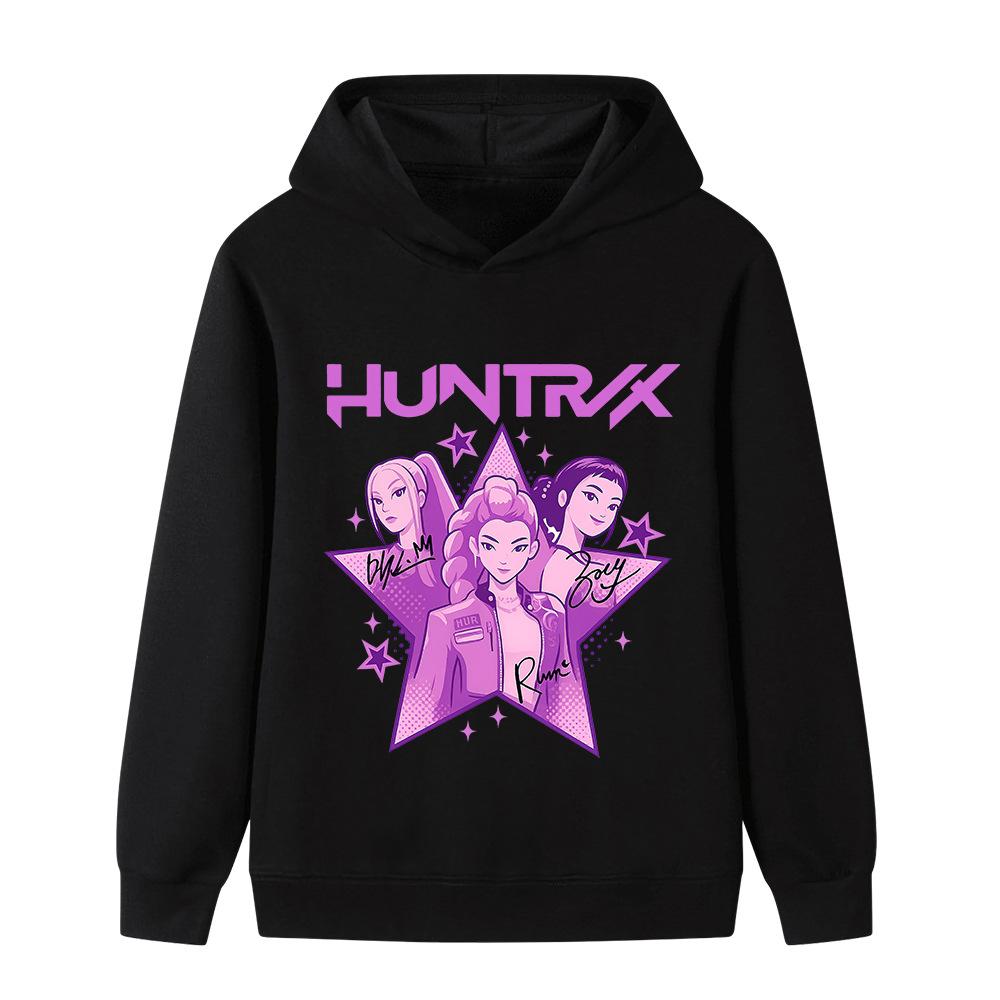 

Осень Зима Kpop Узор Охотники на демонов Толстовки Модные Повседневные Теплые Спортивные С Длинным Рукавом Детские Для Мальчиков и Девочек Детские Унисекс Толстовки с Капюшоном 140