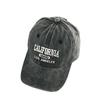 Unisex Retro Distressed Embroidered Baseball Cap for Large Heads - Outdoor Sports Sunshade