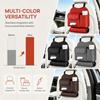Space Saving Car Backseat Organizer Waterproof Car  Seat Back  Tissue Box Car Cup Holder  Back Seat